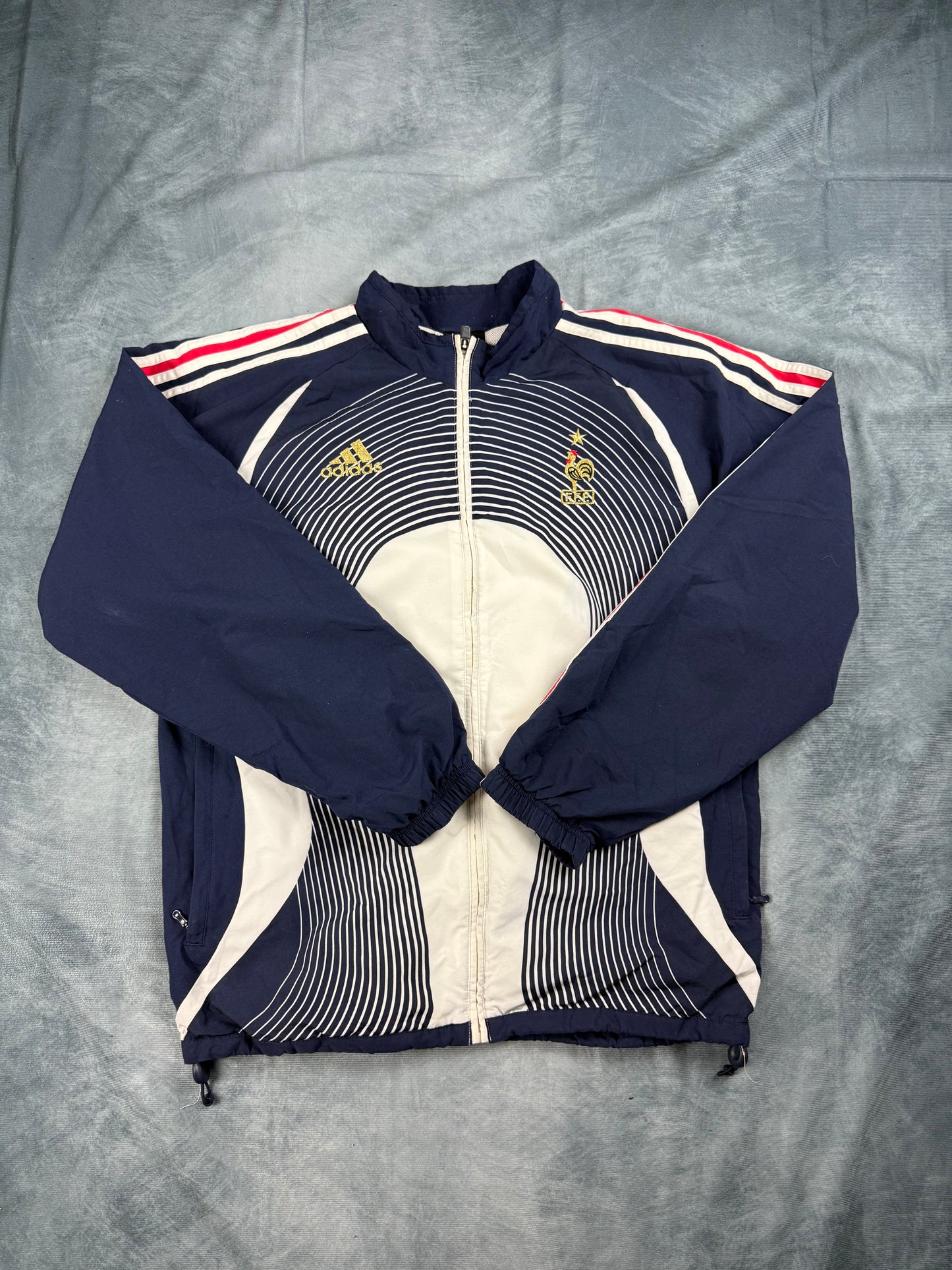 Frankreich Adidas Trackjacket 2006/2007 M