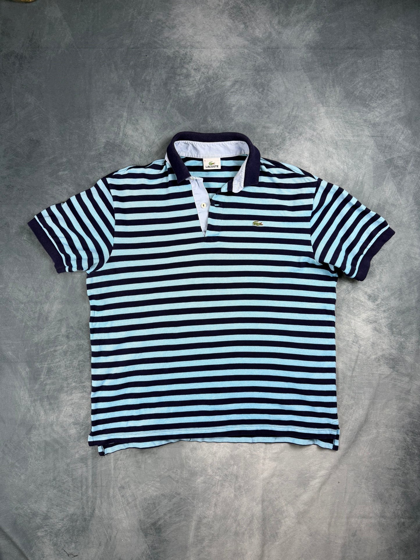 Polo Shirt Lacoste Gestreift M