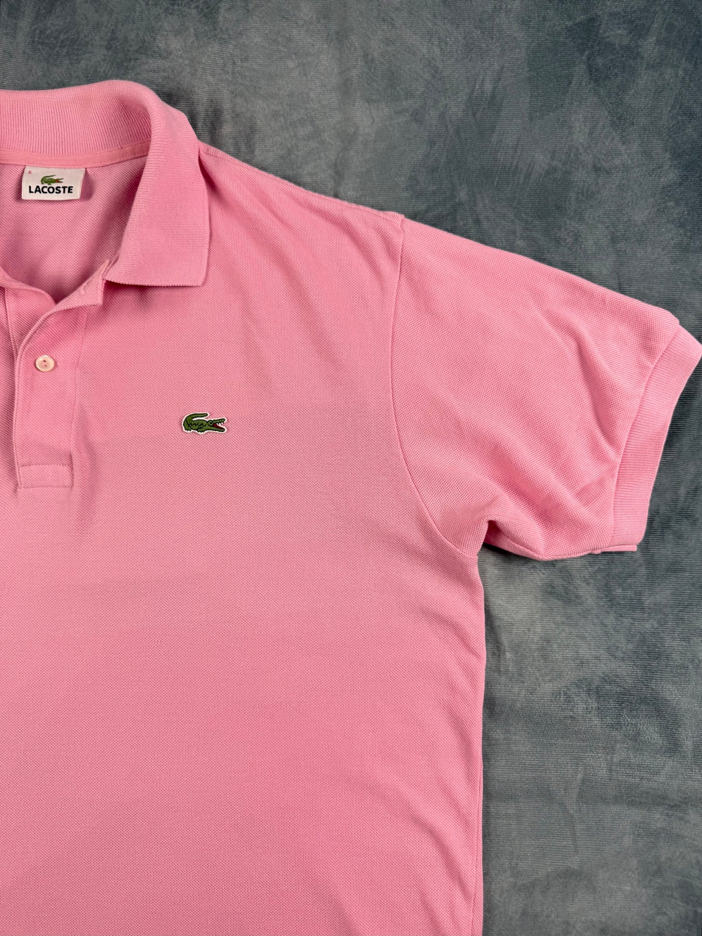 Lacoste Polo Shirt Pink L