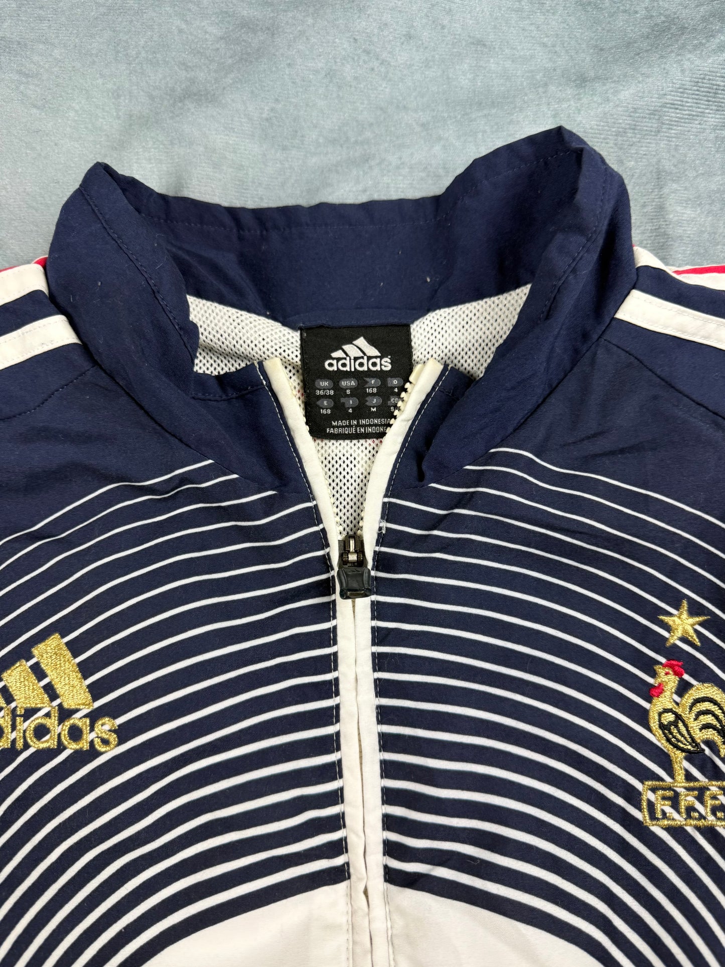Frankreich Adidas Trackjacket 2006/2007 M