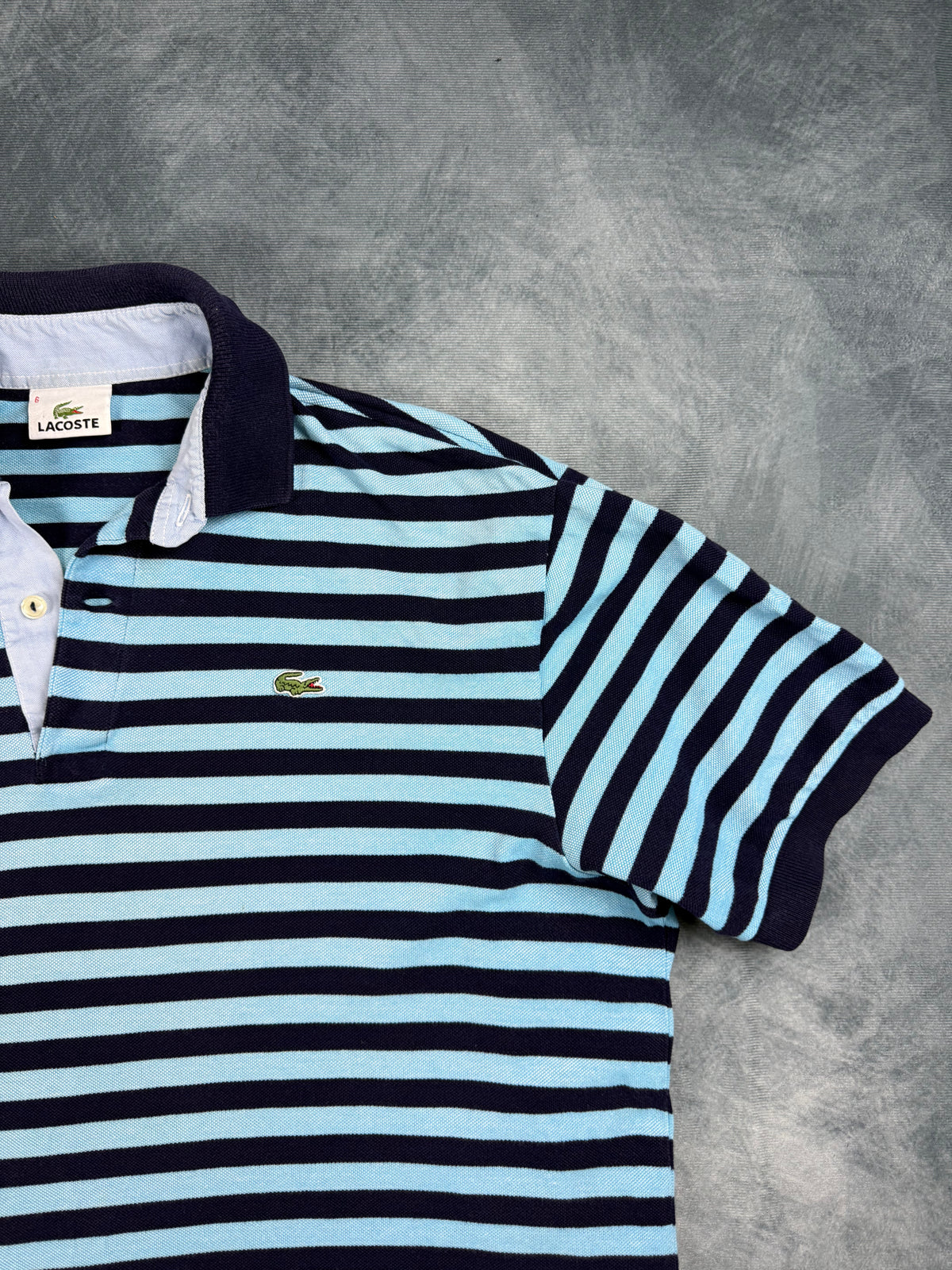 Polo Shirt Lacoste Gestreift M
